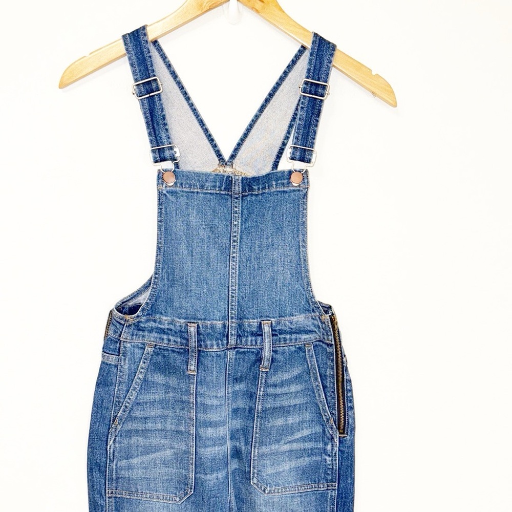 MADEWELL Denim Overalls Jumpsuit Skinny Jansing Wash Size XS Like New! - Picture 5 of 11